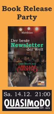 BookReleaseParty im Quasimodo